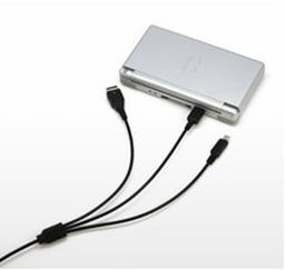 ������#006�Υ���ͥ���/3DSLL�����DS��GBASP�ʤɤν��Ť��б�����3��USB���ť����֥뤬ȯ��