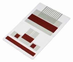 画像ギャラリー No.003のサムネイル画像 / モチーフはファミコンとスーファミ。本体とほぼ原寸のクリーナークロス2製品