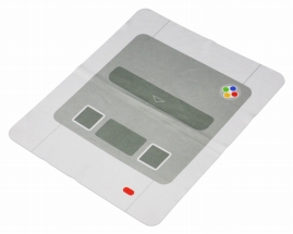 画像ギャラリー No.004のサムネイル画像 / モチーフはファミコンとスーファミ。本体とほぼ原寸のクリーナークロス2製品