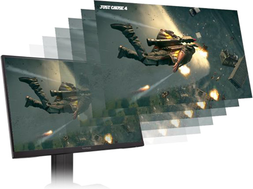 画像ギャラリー No.005のサムネイル画像 / ViewSonic,144Hz&FreeSync対応の23.8型フルHD液晶ディスプレイをドスパラ限定で発売