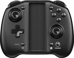 画像ギャラリー No.004のサムネイル画像 / 2つのスタイルで使えるSwitch用伸縮式ゲームパッドが3月に発売