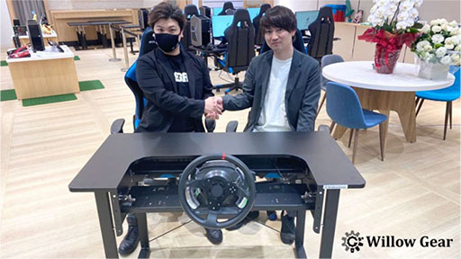 画像ギャラリー No.001のサムネイル画像 / PCデスクのWillowがプロチーム「ENTER FORCE.36」をスポンサード