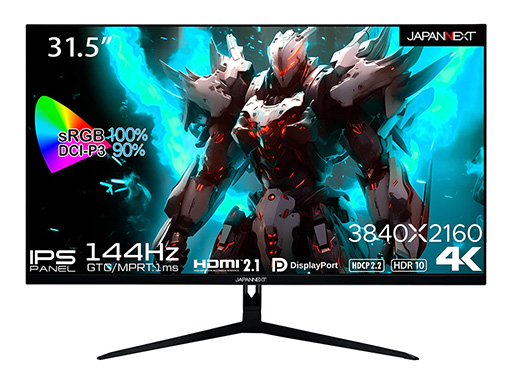 ���������꡼ No.001�Υ���ͥ������ / ��9���ߤ�144Hzɽ���б�31.5��4K��ǥ�ʤɥ����ޡ������ǥ����ץ쥤��2���ʤ�JAPANNEXT����ȯ���