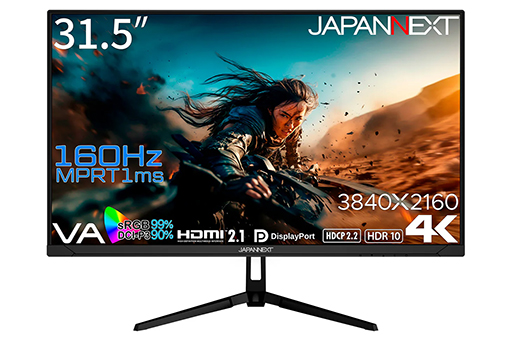 ꡼ No.003 | 4K160Hzɽб31.5VAվޡǥץ쥤JAPANNEXT顣4K144HzIPSվǥƱȯ