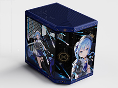 ホロライブ「星街すいせい」コラボデザインのピラーレスPCケースが予約開始。初回限定版にはタペストリが付属する