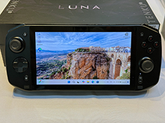 税込8万円台からの携帯型ゲームPC「TENKU LUNA」の予約受付がはじまる