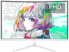 Ū²1440p/180HzɽȥեHD/300Hzɽ27ѶVAվǥץ쥤Pixioȯ