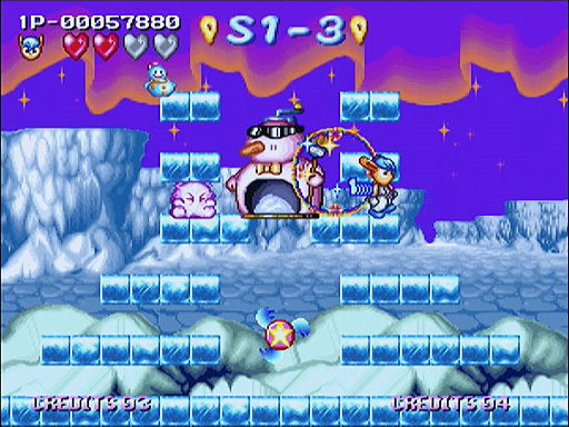 画像ギャラリー No.005のサムネイル画像 / 家庭用NEOGEOで楽しめるカセット「バンバンバスターズ」は1月28日発売へ。シリアルナンバー入りの数量限定品