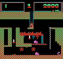 画像ギャラリー No.003のサムネイル画像 / レトロゲームをレトロな海外ファミコンに移植,カートリッジ版を発売。探索アクション「Montezuma's Revenge!」の予約を受付中