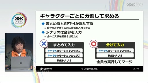 ���������꡼ No.008�Υ���ͥ������ / ���ٸ���Υ����ϡ�¿����ɡ���AI�ˤ����åѡ��ȳ�ȯ�ٱ礬���⤵�줿Cygames�Υ��å�����CEDEC 2025��