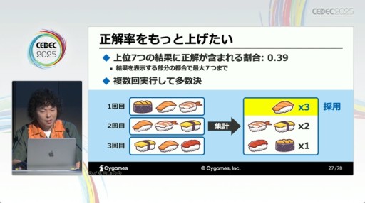 ���������꡼ No.009�Υ���ͥ������ / ���ٸ���Υ����ϡ�¿����ɡ���AI�ˤ����åѡ��ȳ�ȯ�ٱ礬���⤵�줿Cygames�Υ��å�����CEDEC 2025��