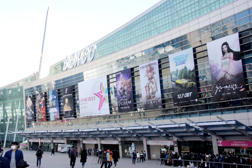 ���������꡼ No.002�Υ���ͥ������ / ��G-Star 2017�ϴڹ����Υ����ॷ�祦��G-Star 2017�פ����롣Nexon�ο���ޥۥ������OVERHIT�פ�Bluehole��MMORPG��A��IR�פξ���������ܤ�