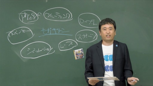 画像ギャラリー No.001のサムネイル画像 / 「セガゼミ」の第2回“コンシューマ:ソフト講座”が公開。奥成洋輔氏がセガサターンをゲームソフトの面から解説