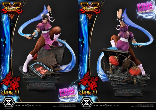 画像ギャラリー No.002のサムネイル画像 / プライム1スタチュー,「ストV」春麗のピンクコスチュームリミテッド版の予約受付を開始