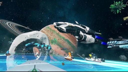 画像集 No.013のサムネイル画像 / TGS 2022のVR会場にボートレース場がオープン! ゲームのように演出されたVR空間をモーターボートで駆け抜けてきた
