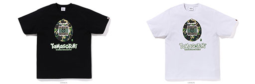 画像ギャラリー No.005のサムネイル画像 / 「たまごっち」とファッションブランド「A BATHING APE」がコラボ。予約受付を10月16日にプレミアムバンダイで開始