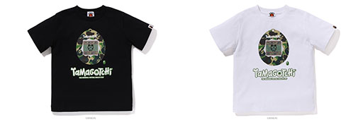 画像ギャラリー No.010のサムネイル画像 / 「たまごっち」とファッションブランド「A BATHING APE」がコラボ。予約受付を10月16日にプレミアムバンダイで開始