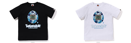 画像ギャラリー No.011のサムネイル画像 / 「たまごっち」とファッションブランド「A BATHING APE」がコラボ。予約受付を10月16日にプレミアムバンダイで開始