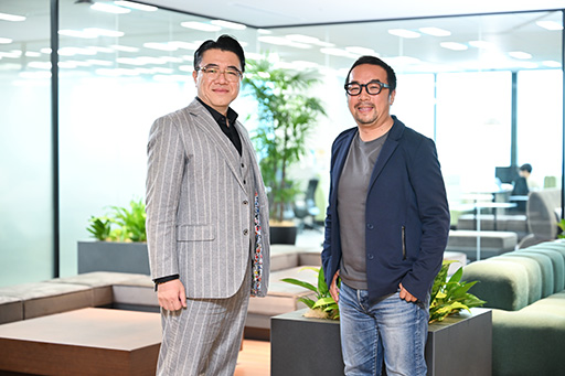 ���������꡼ No.005�Υ���ͥ������ / �Υ��󥿥ӥ塼�ϡ�����������沈�����GENDA���������å����ס�GENDA��������Υ��󥿥��Ȥˤʤ�Ȥ��ˡ�1�Ĥ��礭�����Ȥʤ�����沈����ɤ��ܻؤ��Ƥ���